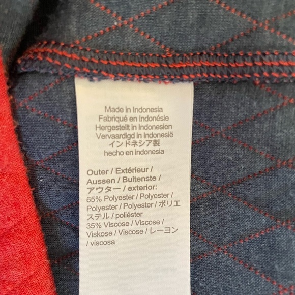 Men's XS J. Crew Quilted diamond half-zip pullover - Picture 4 of 5